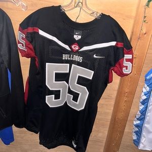 Bulldogs football jersey/pants